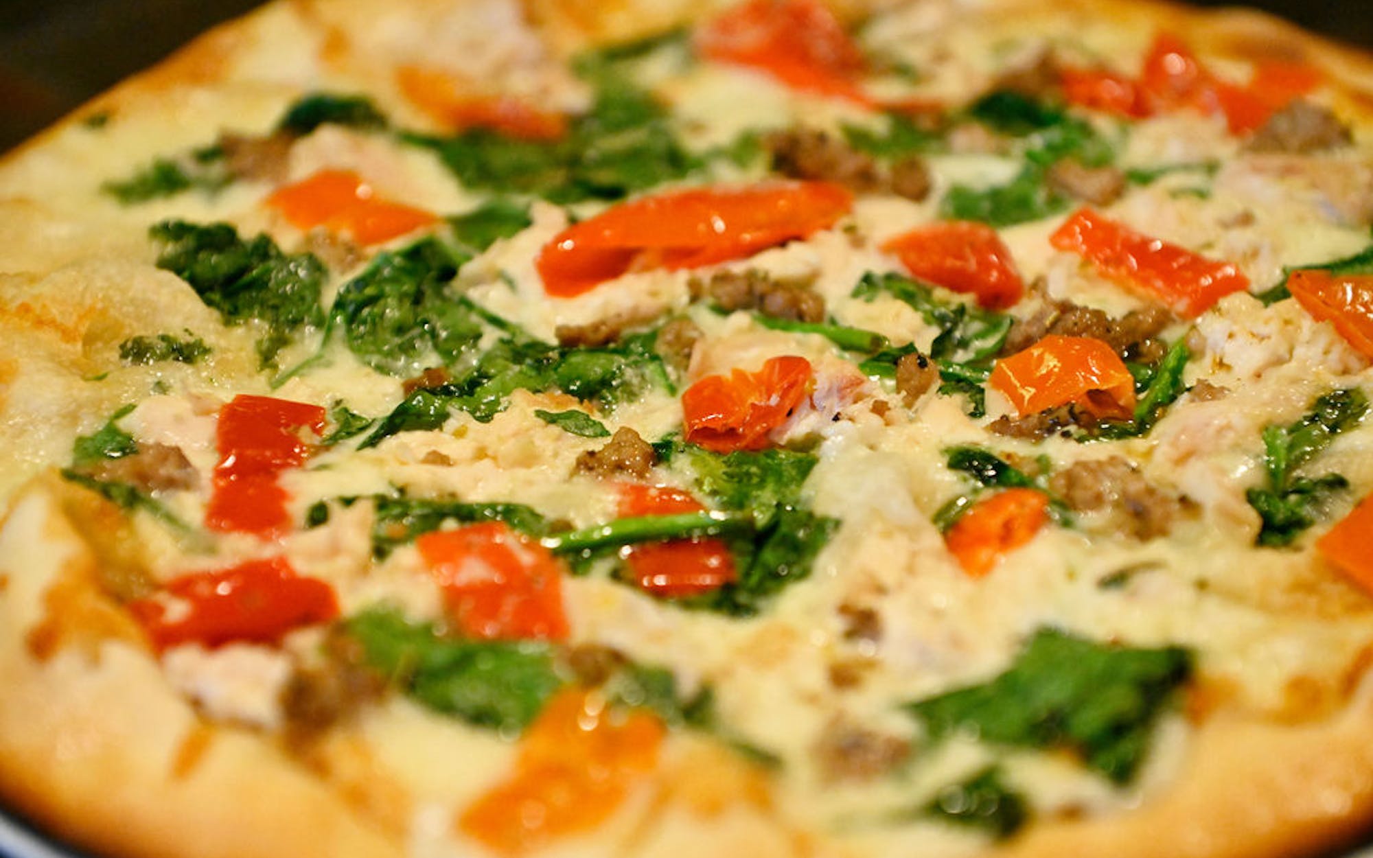Ferrante's Italian Restaurant - White Sauce Pizza